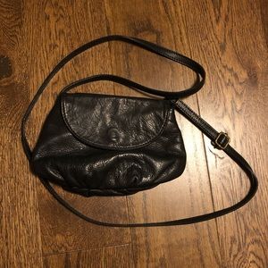 Black mini crossbody purse